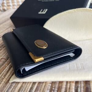 Alfred Dunhill New in box leather keyholder mini wallet